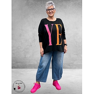 Frenzi Shirt YEAH Zwart